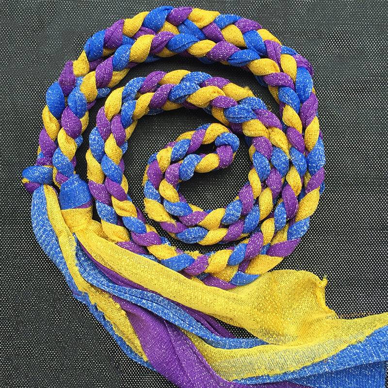 Dark Purple + Yellow + Blue